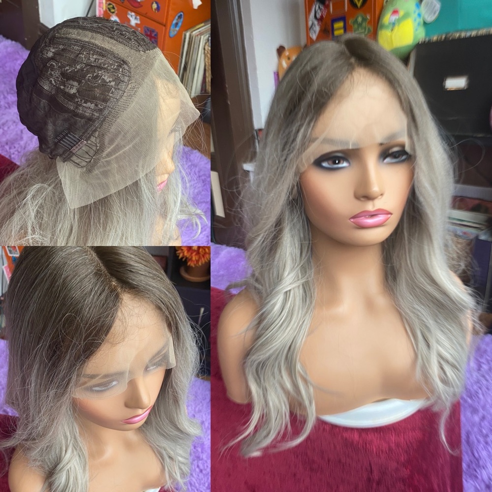 Icy ash lace front wish